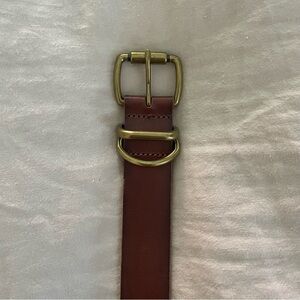 Brown Leather Belt